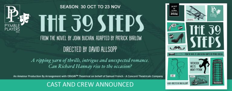 Pymble Players 39 Steps - Whats The Show Pymble Players 39 Steps