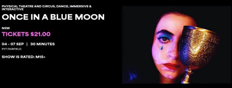 Once In A Blue Moon - Whats The Show Once In A Blue Moon