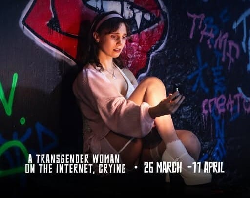 A Transgender Woman On The Internet, Crying