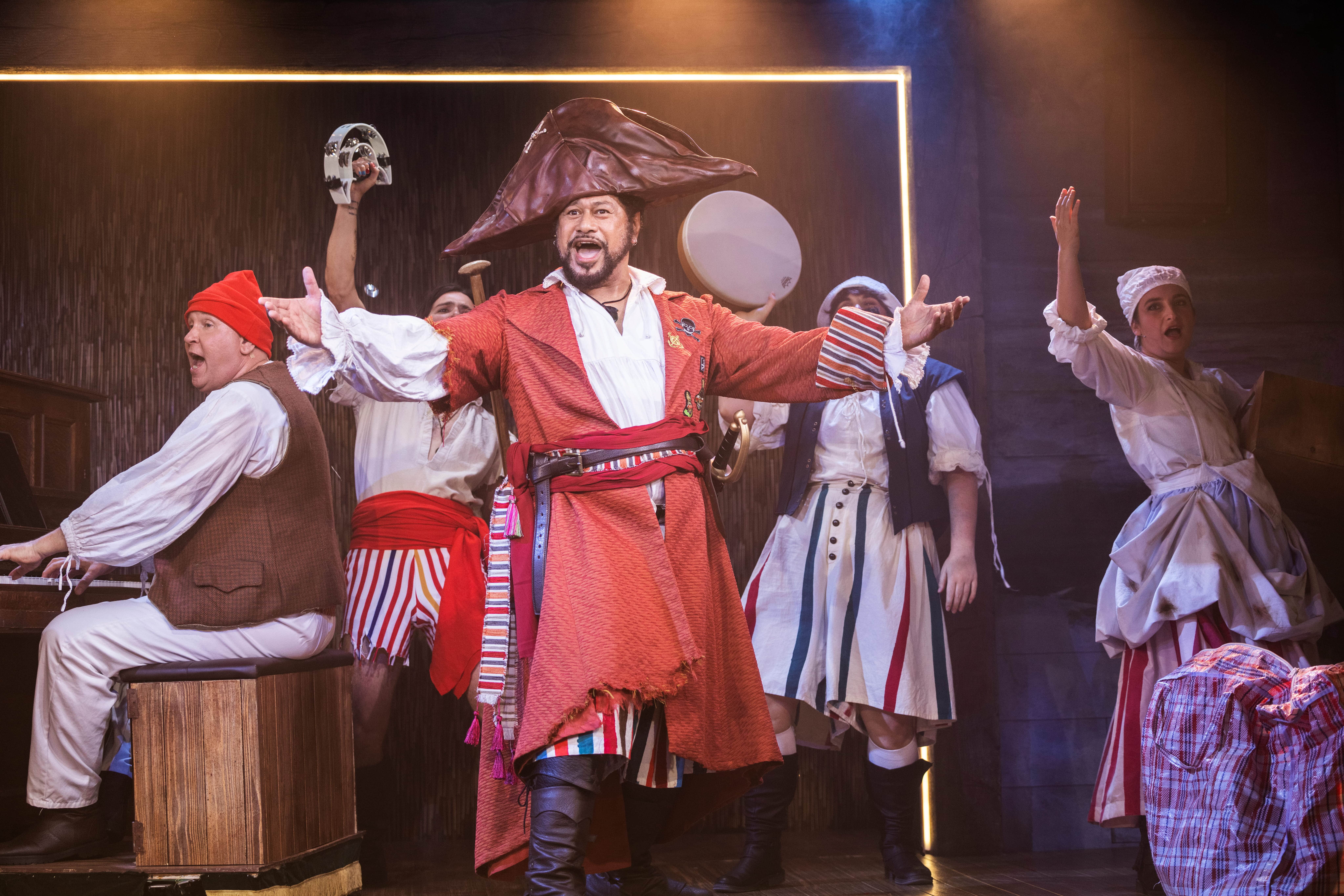 Jay Laga'aia and the cast of The Pirates of PenzancePHOTO John McCrae (3).jpg