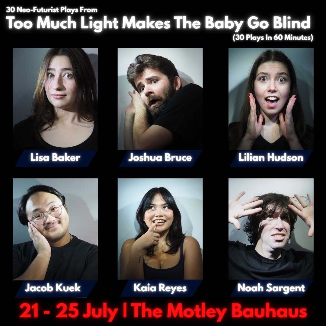 30 Neo-Futurist Plays From Too Much Light Makes The Baby Go Blind (30 Plays In 60 Minutes)